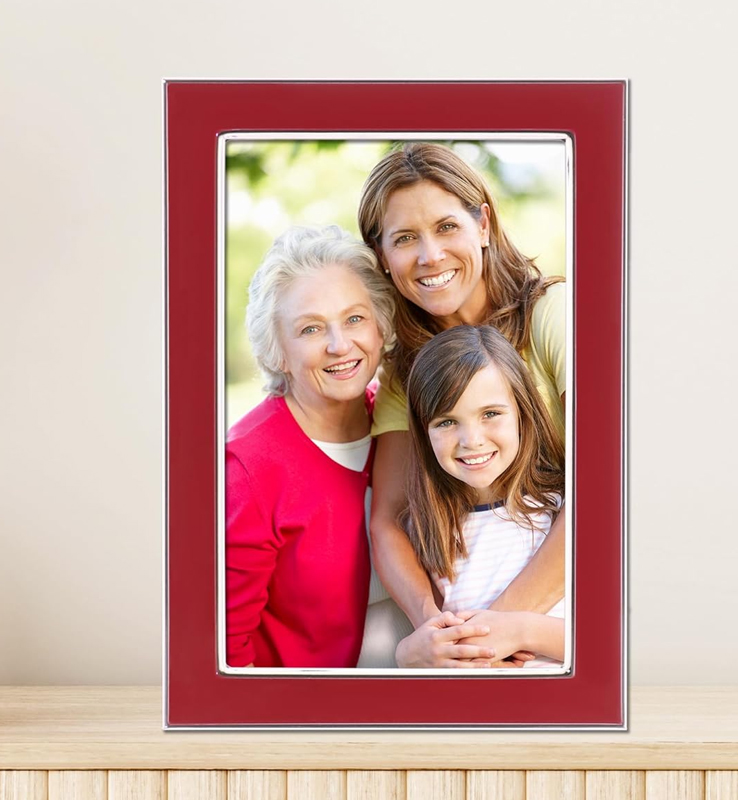 Lawrence enamel frames — colorful, glossy finishes for gifting